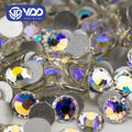 VDD 061 Moon Shadow SS3-SS30 Glass Rhinestones Crystal Non Hotfix Flatback Strass Glitter Stones for DIY Nail Art Decorations