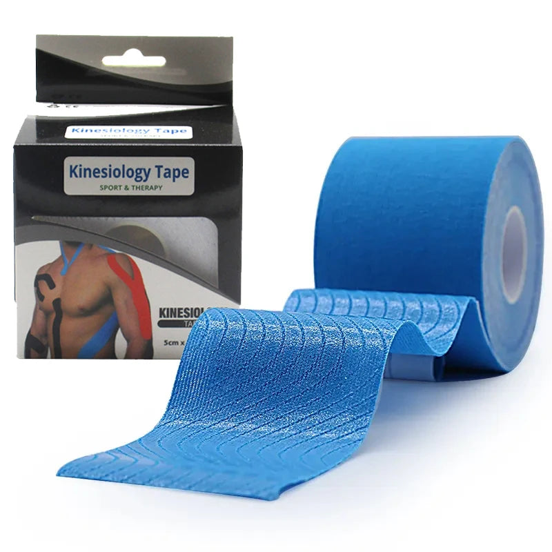 Linghui Waterproof Sports Adhesive Athletic Tape 5CM*5M Therapy Physiotherapy Kinesiology Tape