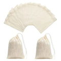 3x4 Inches Reusable Drawstring Muslin Cotton Sachet Bag Herb Pouches  for Party Wedding Home Supplies
