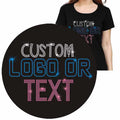 Custom Bling Stud Strass Diamond Crystal Hotfix Hot Fix Patch Logo Motif Pattern Design Heat Rhinestone Transfer for T Shirts