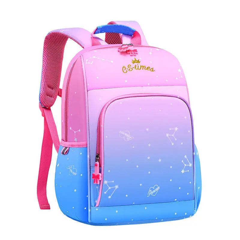 2022 Ultra Lightweight Ultra Light Weight Spine Reduction School Backpack for Primary School Boys Girls from Grade One to Six