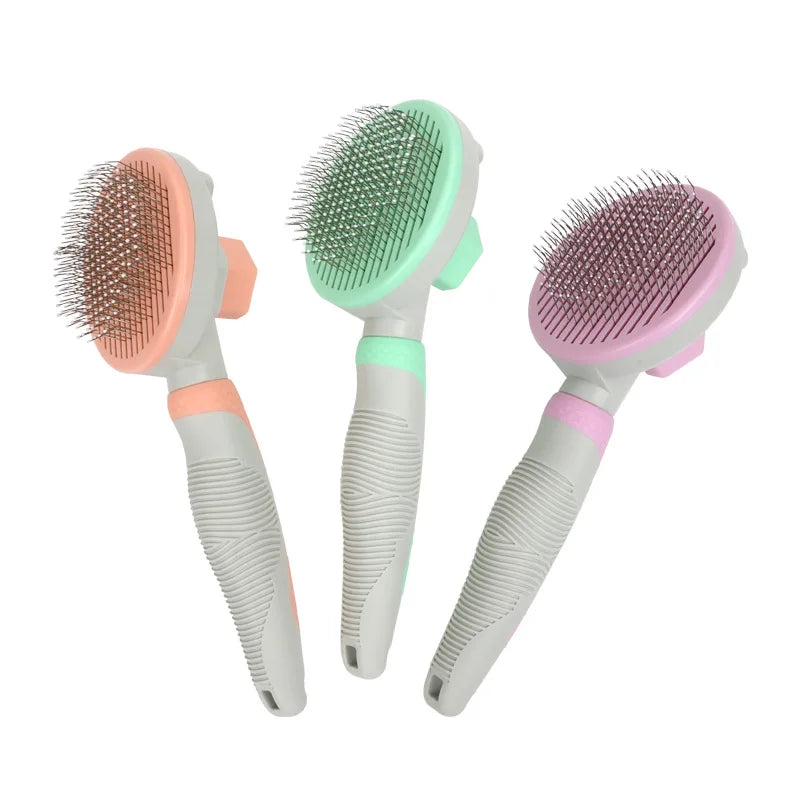 Self-Cleaning Pet Brushes for Dogs Cats Pets Shedding Hair Clean Brushes Pet Grooming Supplies Puppy Cat Hair Removal Brush