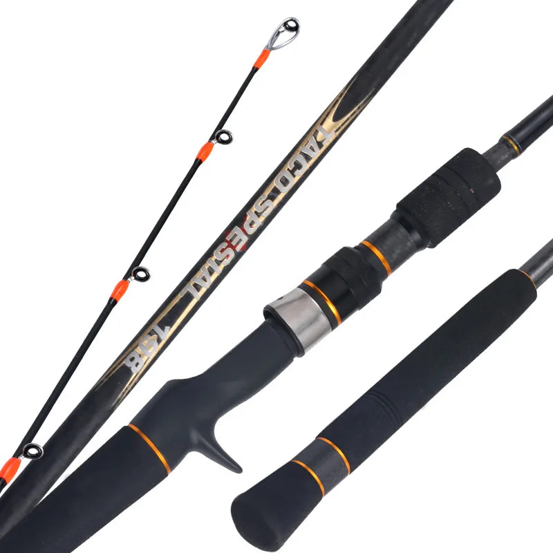 Wholesale 1.83m 1.95m Inshore Saltwater Trout Surf Bait Casting Rod Pole Carbon Fiber Ultra Light Fishing Spinning Rod
