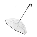 New Pet Transparent Dog Umbrella Detachable Creative Dog Leash for Hat Puppy Walking in Rainy