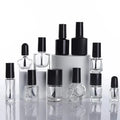Wholesale 5ml 8ml 10ml 12ml 15ml Clear Empty Cosmetic Nail Polish Glass Bottle With Brush Cap Glass Nail Gel Bottle Containers