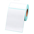 LTLL BPA-Free 250 Sheet Mini Direct Thermal Sticker Label Roll 80x100mm Waterproof Barcode Printer Adhesive Blank Packaging Free