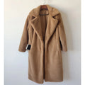2026 New Fashion Women Faux Fur Coat Winter Eco European Style Artificial Fur Jacket