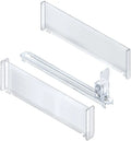 Supermarket Shelf Pusher and Divider System Shelf Pusher Rail Work with Pusher