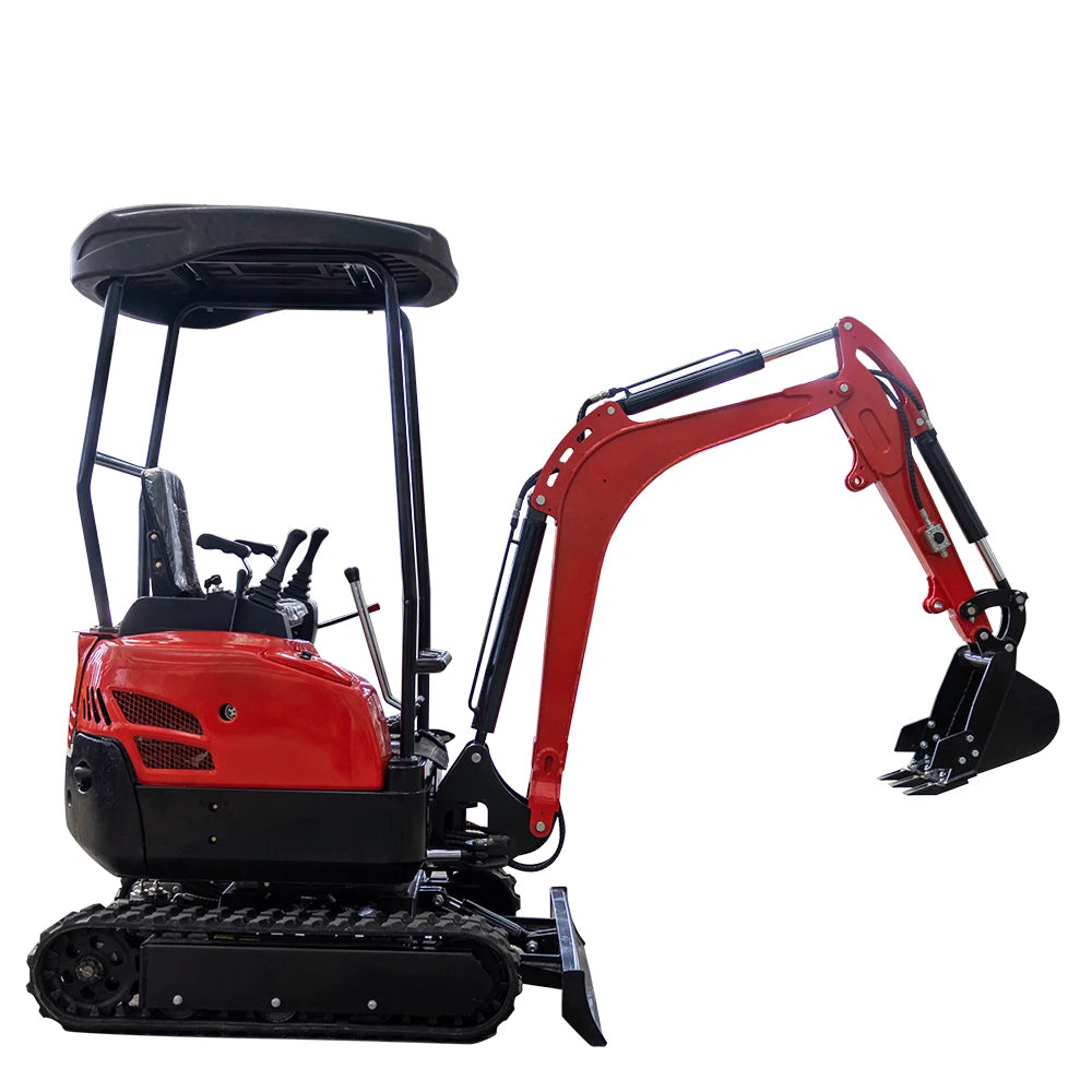 HT 18 Cheap Price Chinese Mini Excavator Small Digger Crawler Excavator 1.8 Ton New Bagger for Sale