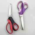 Professional Dressmaking Sewing Scissors Zig Zag Fabric Craft Scissors 9.3 Inch