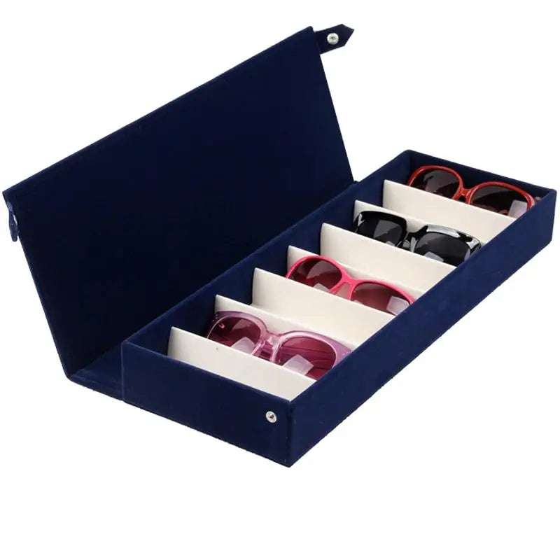 2022 Eyewear Protector Glasses Box Men Women Spectacle Case Hard Shell Velvet Eyeglasses Sunglasses Cases Storage Holder