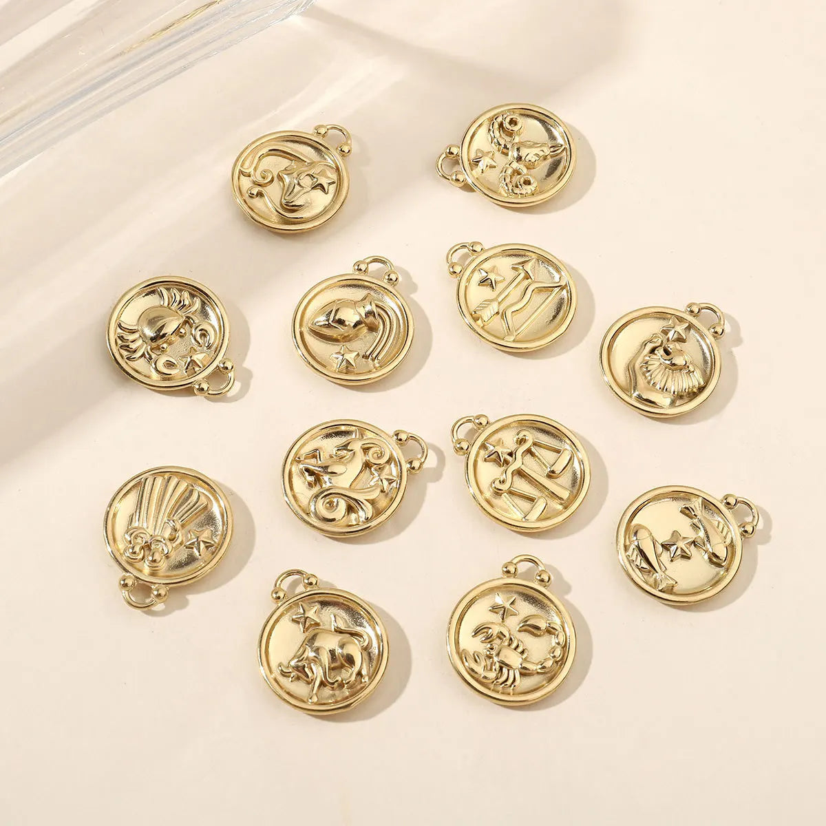 Beimai 14K Gold Stainless Steel Pendant OEM DIY Jewelry Accessories for Children