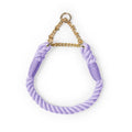 Durable Anti-Burst Cotton Rope Pet Dog Collar with Gold Buckle Premium Category Product