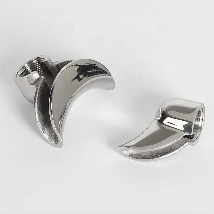 Semi-automatic Coffee Machine Portafilter Split Nozzle Single and Double Open Portafilter Spout