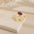 QX Fashion Luxury Crystal Jewelry Gift 18k Gold Plated 925 Silver Rings for Women Valentine's Day Engagement Wedding Band Gift