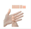 Silicone Finger Protector Lengthened Finger Cover Pain Relief Gel Toe Sleeve Separator Little Toe Tube Protectors