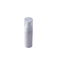 In Stock 50ml White PET Plastic Mousse Foam Pump Bottle with Cap Facial Cleanser Plastic Bottles