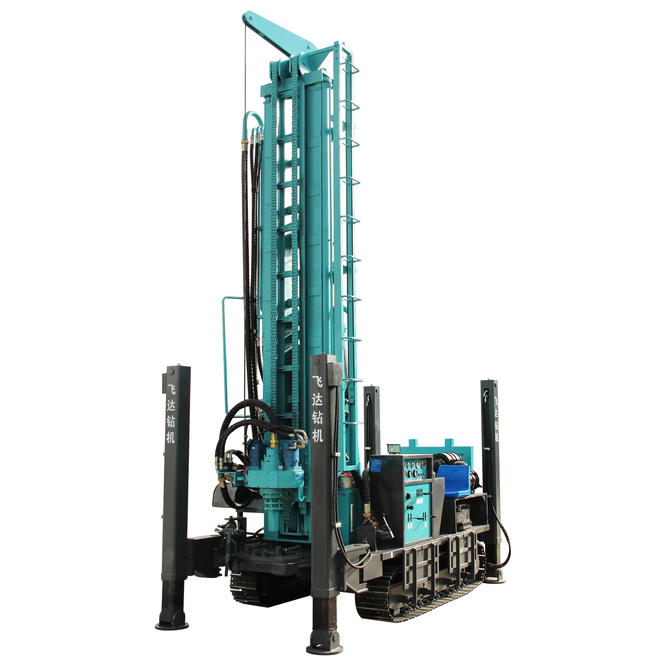Water Well Drilling Rig Machine Deep Hole Dth Mine Borehole Hydraulic Water Well Drilling Rig Machine for Water Well