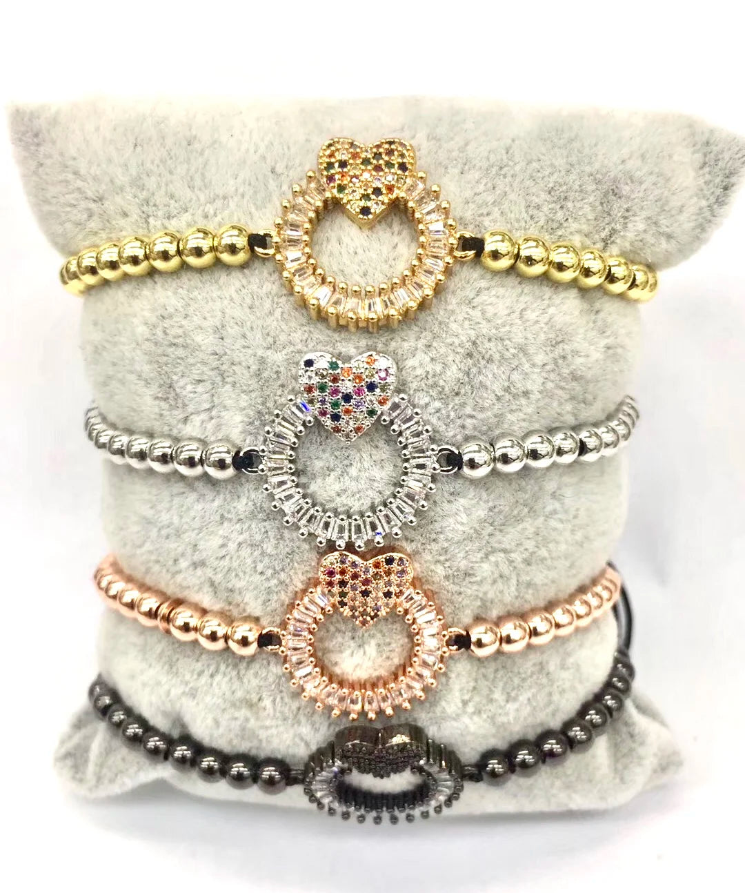 BMZ 2026 New Diamond Initial Ring Bracelet Vegan Recycled Jewelry Bracelet Fashion Bracelet Girls