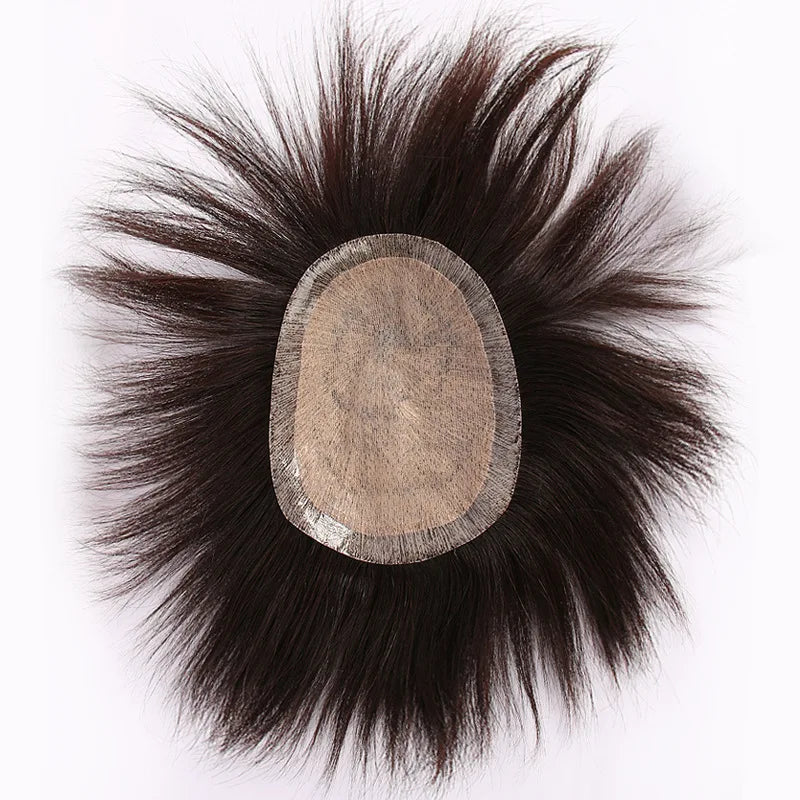 ZP Hot Sale and Cheap Wholesale Unprocessed Remy Hair Vendors Hair Replacement Piece Real Human Hair Toupee