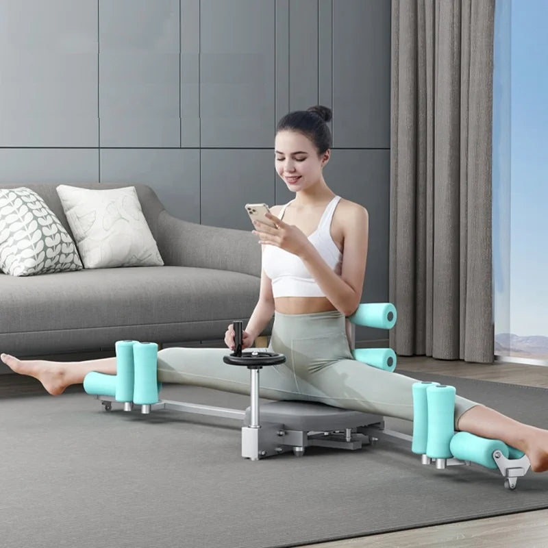 Wellshow Sport Home Gym Yoga Exercise Leg Split Machine Ballet Leg Extension Machine Thigh Flexibility
