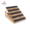 Professional Wooden Slant Board for Fitness Exercise Custom Adjustable Stretch Wedge Board Anti-Slip Surface