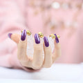 2026 Huizi Brand Nail Wraps Solid Color New Nail Stickers