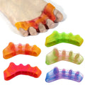 Wholesale Gel Toe Spreader Bunion Toe Separator Hammer Straightener Toes Corrector Splint Claw Bunion 1 Pair With Massage Points