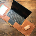 Computer Protective Leather Case PU Leather Keyboard and Mouse Pad Multi-Function Laptop Bags for Computers