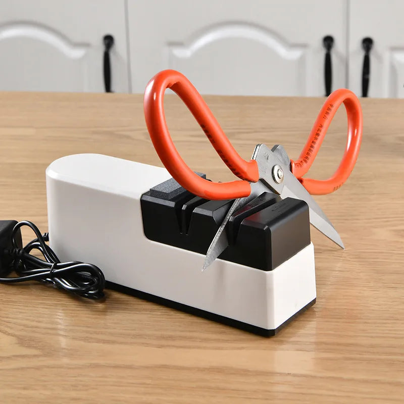 Hot Sale Professional Sharpening Machine Usb Kitchen Scissors Knives Cleaver Electric Knife Sharpener