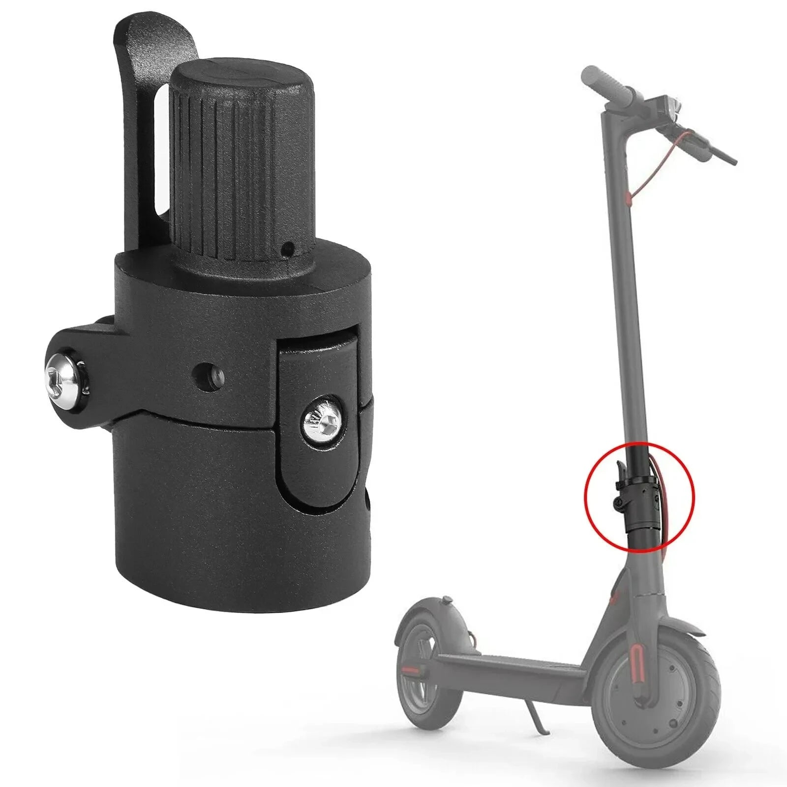 Electric Scooter Replacement Folding Pole Base Spare Parts for Xiaomi M365 Metal E-Scooter Pole Base Accessory