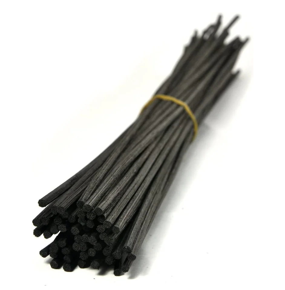 Reed Diffuser Bamboo Sticks Rattan Reed Sticks Rattan Sticks for Reed Diffuser Black