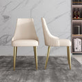Modern Dining Chair for Living Room Wholesale Factory Direct Metal Velvet Leather Handmade Leisure Accent Hotel Simple Chair