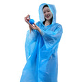 Must-Have Traveler Rain Cover Multiple Colors Soft and Windproof PE Raincoat for Outdoor Activities Waterproof Simple Style