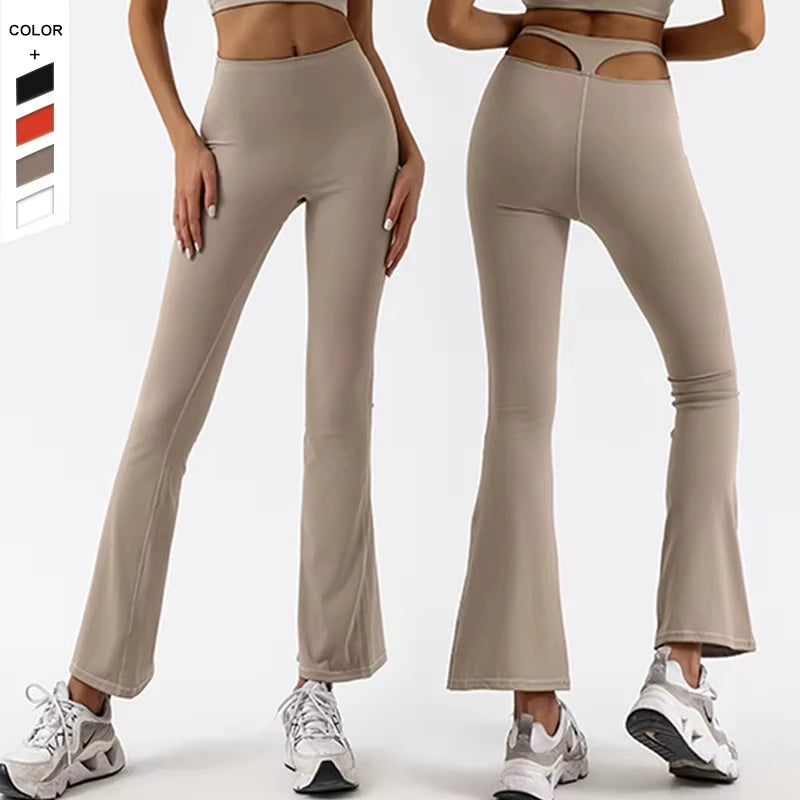 MAYYOUNG Premium Wholesale High-Waisted Elastic Waist Solid Ankle-Length Yoga Pants Moisture Wicking Seamless 220g Heat-Transfer