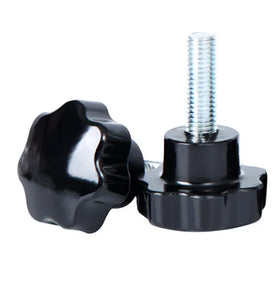 Plum Blossom Star Head Knob Bolts Plastic Handle Screw Bolt