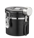 Whole Sale Empty Food Storage Containers sealed Jar Coffee Beans Tea Storage Stainless Steel Container