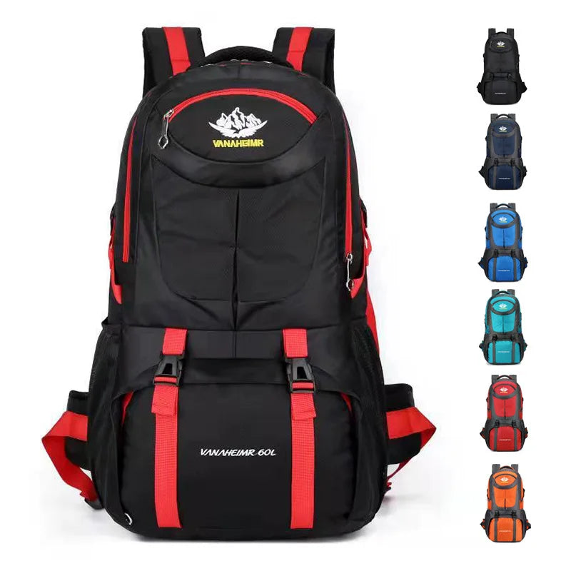 Larger Capacity Travel Waterproof Outdoor Backpack for Camping New Design Mountaineering Climbing  Backpack Hiking Gym Backpack