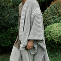 KS New Design Thin Hollow Pompom 100% Acrylic Knitted Throw Blanket Solid Cutout Home