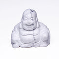 Huiying 30*30mm Handmade Carved gemstone howlite laughing buddha decorating for Gift