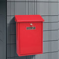 AJF European Style Wall-Mounted Metal Letter Box Factory Direct With Lock for Outdoor Villa Home Mailbox for Apartment Use
