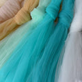 Wholesale 150cm Width Soft Tulle Nude Mesh Dress Fabric