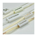 Custom Personalized ABS Plastic Lock String Hang Tag with QR Code for Garment Bags Shoes