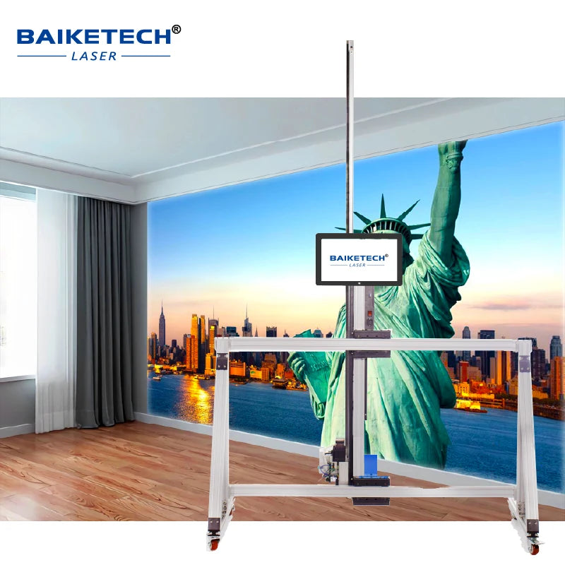 TH-GW32T Wholesale Price 3D AI Vertical Wall Inkjet Printer Large Picture Wall Painting Machine
