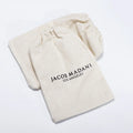 Customizable Black Canvas Cotton Drawstring Bag Personalized Mobile Phone and Jewelry Pouch Textile Packaging