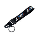 Custom Logo Pop Culture Polyester Keychains Wrist Strap Key Rope Anti Loss Pendant Hanging Car Brand Lanyard Hook Eco-Friendly