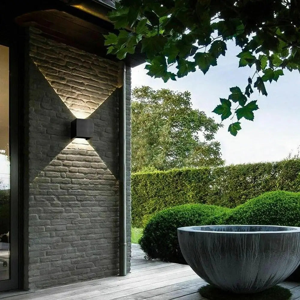 Up Down 3W 5W 7W LED Cube Lamps Wall Sconce Light Modern for Indoor Home Living Room Bedroom Lighting