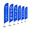 100%  Event Flag Playa Small Single Sided Printing 110gr Knitted Polyester Print Pole Rubber Base Carry Bag.