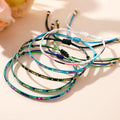 Go2boho 2024 New Miyuki Bead Bracelet for Women Wax Line Woven Colorful Beads Adjustable Luck Chain Handmade Jewelry Gifts