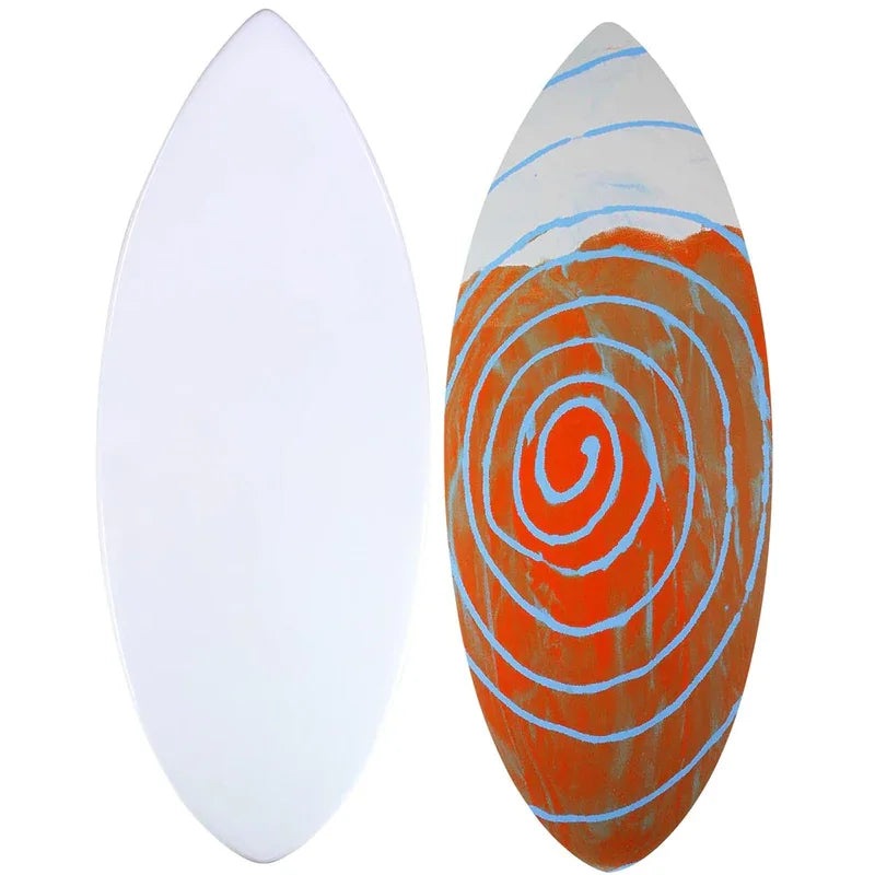 Art Design Wooden Skimboards Water Sports Surfing Popular Beginner Surfboard  Wooden Skim Board